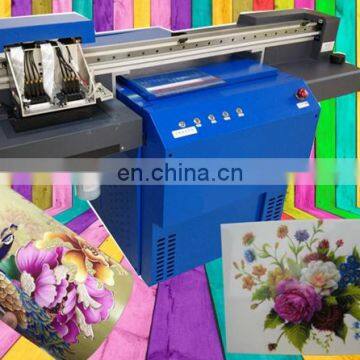 Round tray double head uv mug printing machine