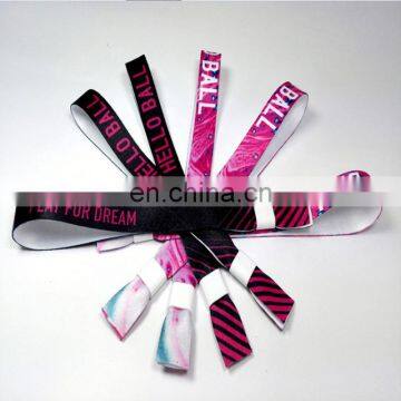Custom Festival Fabric Wristbands Woven Wristband for Events photo-2