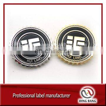 OEM High Technics Special Event Use And Decoration Souvenir Use Promorion Cheap Gold /Sliver Round OEM Badge