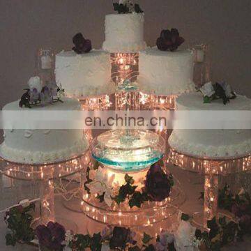 Multi Level plastic acrylic cheap Cake Stand for party