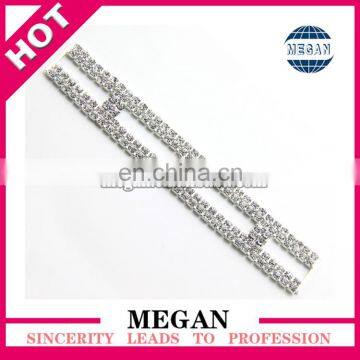 New style H Chain Rhinestone Bikini Connector Slider