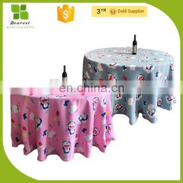 Cute children cartoon pattern Frozen baby birthday party chair covers and table clothes