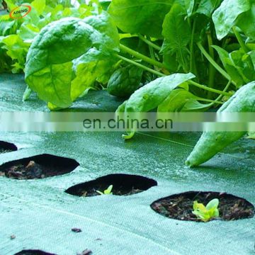 landscape fabric with holes, anti root mat, green ground cover fabric cloth