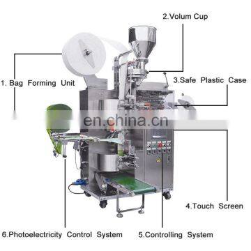 Custom Tea Packaging Malaysia Manual Tea Bag Packing Machine photo-3