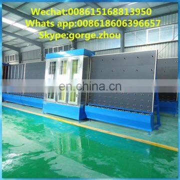 Glass washing machine for insulated glass units