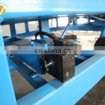 7LYQ Shandong SevenLift metal fork lift movable mechanical unloading and loading metal car ramps