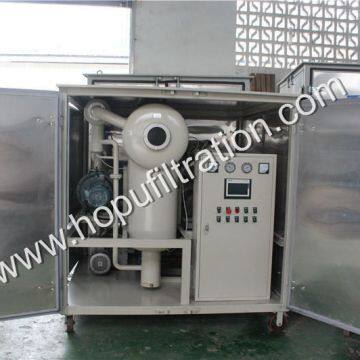 Transformer Oil Filtration Machine With Weather Proof Cabinet,Used Insulating Oil Refining Kit