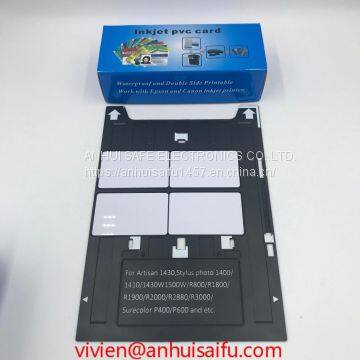 Двусторонняя струйная печатная ПВХ-карта для принтеров Epson или Canon (без царапин на поверхности) photo-3