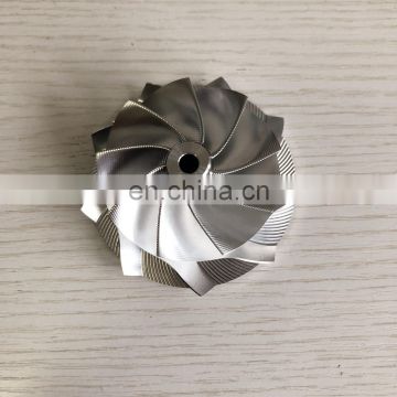 GTX3076 GEN ll point milling 58.23/76.43mm 9+0 blades bore:6.00 high performance turbo milling/aluminum 2618/billet compressor w