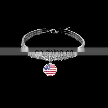 New hot aristocratic flag collar pet jewelry