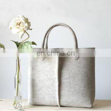 Wool Handbag Style Felt Tote Bag for Women photo-4