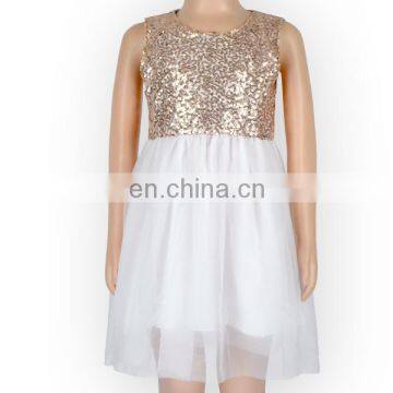 Baby Sequin Heart Shape Top Tulle Dress Princess Frock Design Dress Flower Girl Dresses photo-4