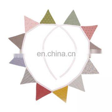 Home Decor Outdoor Accessories Wedding Camping Decorative Triangle Flags and Pennants for Kids Room photo-5