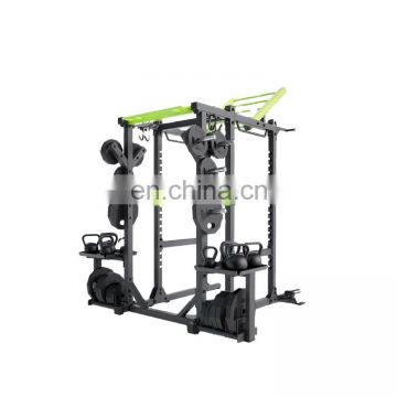 2020 Hot Selling Commercial Body Building Function Fitness Multi Power Rack