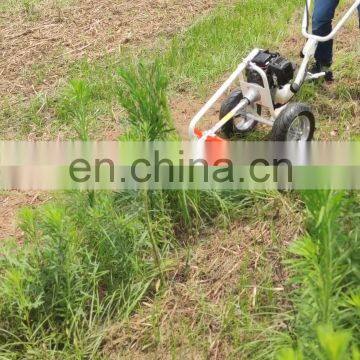 Stroke two wheeled electric stard grass trimmer brush cutter price in india