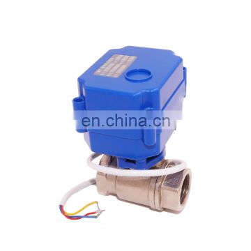 CWX-15Q CR04 normally close ADC9-24V DN15 BSP SS304 female-female cwx-15 stainless steel motorized ball valve