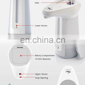 Soap Bottle Pump Auto Touchless Hand Sanitizer Automatic Foam Dispenser photo-3