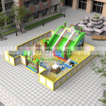 Soft Inflatable Slide Saturn Seesaw Inflatable Ocean Ball Pool Kids Mall Playground Amusement Park Equipment photo-3
