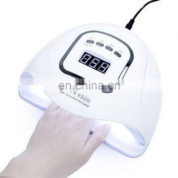 New Item White SUN X5 max Uv Gel Nail Curing Lamp Dryer Led Nail Lamp