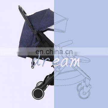 Lightweight Fiber Heated Adjustable Handle Baby Stroller photo-4