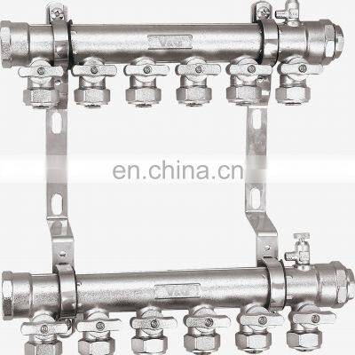 Underfloor Heating High Quality Copper Pipe Brass Manifold