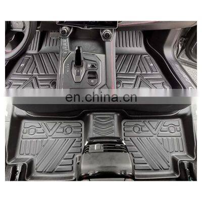 Anti slip easy clean rubber car floor mat for Ford Mustang 2015-2020