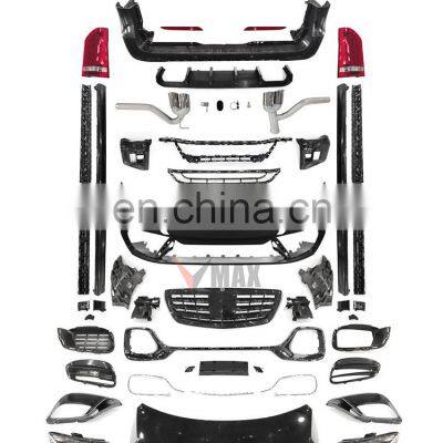 Auto Parts Car Bodykit Full W447 Body Kit Set PP Upgrad Modified Facelift For V Class V260 Vito Grille Froont Bumpers Diffuser photo-2