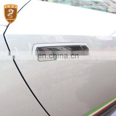 Vehicles Accessories Car Dry Carbon Fiber Door Handle Exterior Decoration For Huracan LP580 LP610