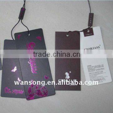 garment hang tags