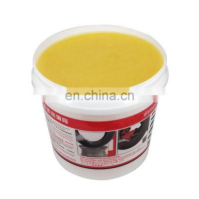 White color and yellow color tyre mounting paste cream 1kg 3kg 5kg