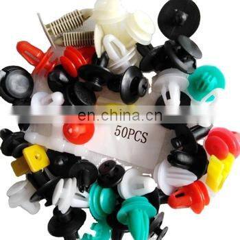 Car Universal Nylon Rivet 50/100/200/500pcs Mixed Plastic Fasteners Auto Plastic Trim Panel Fasteners