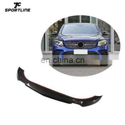 Carbon Fiber GLC43 Front Lip for Mercedes Benz GLC250 300 350 GLC43 AMG Sport Utility 4-Door 2015-2019