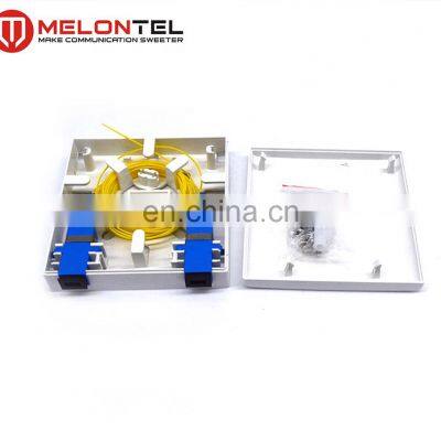 MT-1042 FTTH Indoor Mini 2 Core ATB FTTH Access Terminal Box With SC Adaptor and Pigtails photo-4