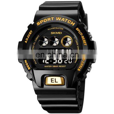 SKMEI 1813 Hand Watch 5ATM Waterproof Sport Digital Watch Men Jam Tangan Pria