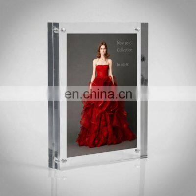 Clear Acrylic Block Photo Frame photo-3