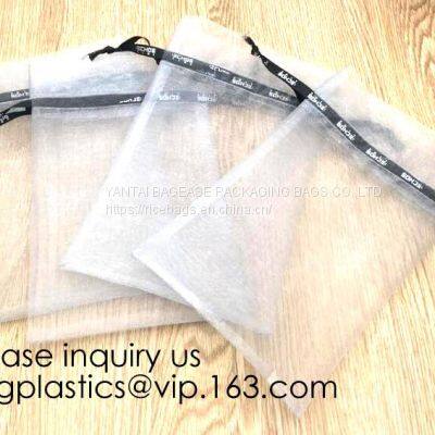 Organza Envelope Flap Gift Packaging Pouch With Button,Christmas Gift Bag/wedding Organza Mesh Gift Drawstring Bag PACK photo-2