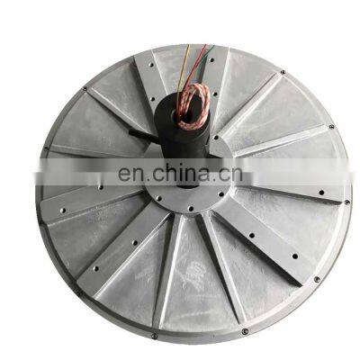 10kw 150rpm Custom Voltage Inner Rotor AC PMA PMG 3 Phase Low RPM Coreless Permanent Magnet Generator Alternator