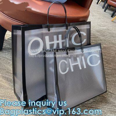 Female Holographic Transparent Handbags Beach Bag Laser Clear PVC Tote Shopping Bag Tote Shopping Bags for Ladies