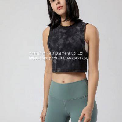Wholesale Workout Tank Tops Women Sports Wear Gym Yoga Blouse Women Yoga Gym Tank Top Bra Top
