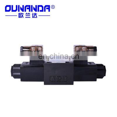 Taiwan Solenoid Valve DSG-02-3C6-DL Hydraulic Directional Valve Cast Iron Pilot Operated Directional Control Valve photo-5