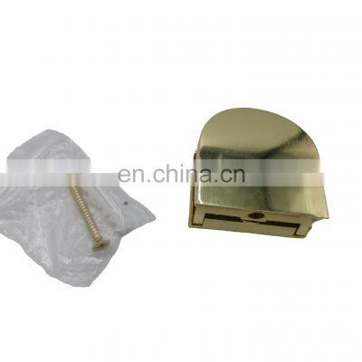 2020 New Style Customized Rose Gold Glass Fixing Clamp Zinc Alloy Shower Room Connector Partition Glass Clamp photo-2