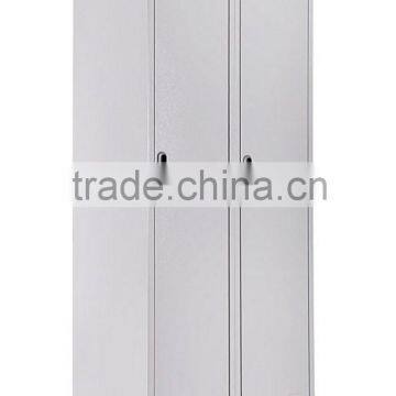 metal locker wardrobe,Two Doors Steel Locker with Mirror