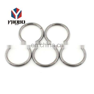 Fashion High Quality Metal Heavy Duty O Ring For Strap