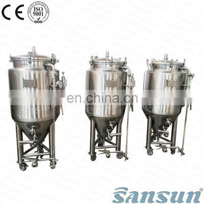 Stainless Steel Sanitary Cider Fermenter Tank Beer Fermentation Tank for Brewery Equipment