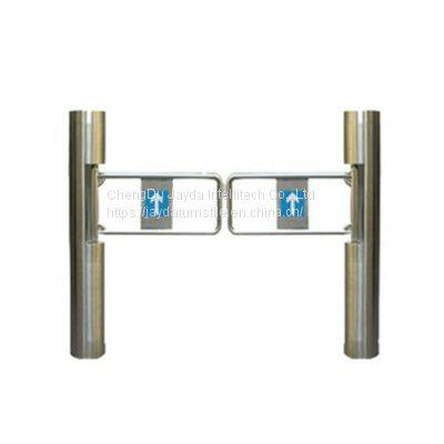 Slim Motorized Bi-directional Access Gate/ Pedestrian Swing Turnstile Gate/ Swing Gate Security Turnstile photo-2