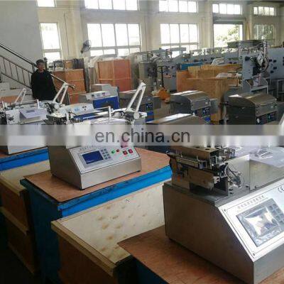 UGS2050 Maquina Cortadora de Cinta Textil de Tela Table Top Satin Ribbon Tape Cutting Machine photo-4