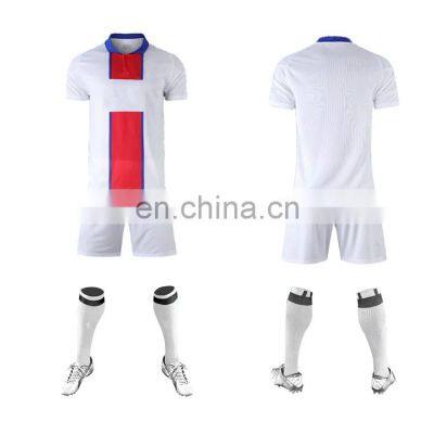 Wholesale high quality football soccer uniforms for men soccer practice training sets OEM ODM