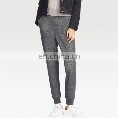 Olive Color Women's GYM Slim Fit Fleece Custom Jogger Sweatpants OEM Low Moq Skinny Pants With Your Own Brand Logo photo-3