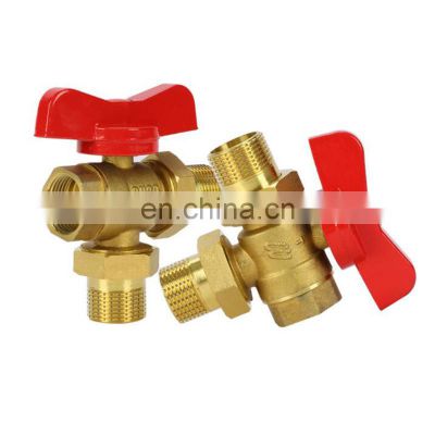 Hydraulic Lockable Threaded Fittings Handle Lock Brass Union Prices Ball Valve Body