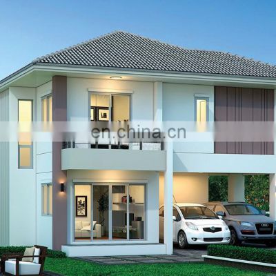 Fully-decorated prefab light steel prefabricated house luxury